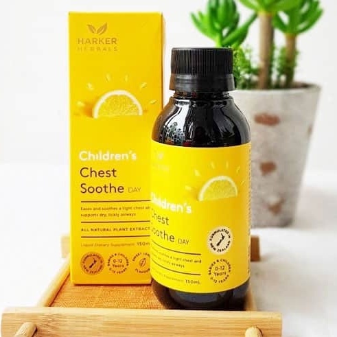 Siro Harker Herbal Children vàng ho khan cho bé 150ml