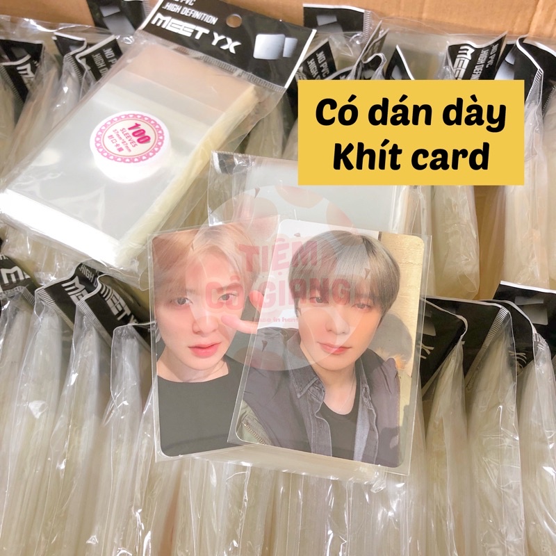 SLEEVE HÃNG MEET DÀNH CHO PHOTOCARD - LOẠI THÔNG DỤNG