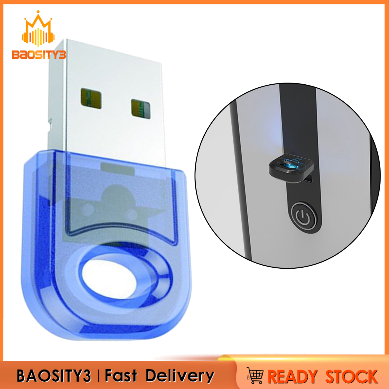 Usb Bluetooth 5.0 Dongle Cho Windows 7 8 10 Pc Laptop | BigBuy360 - bigbuy360.vn