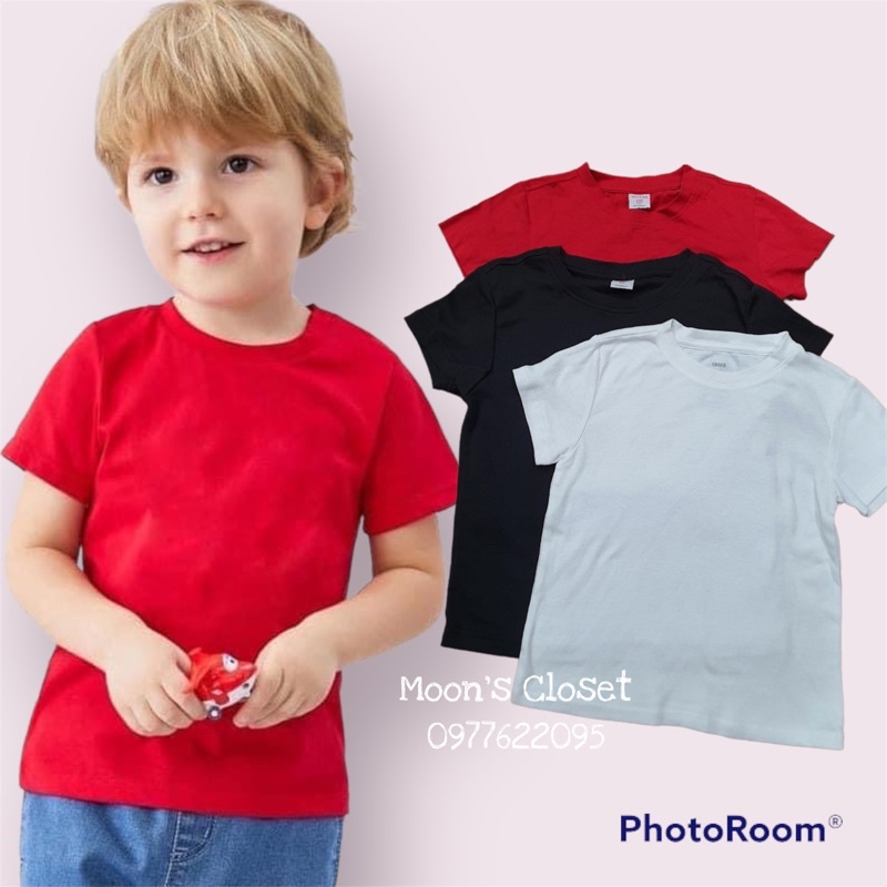 VN- Áo phông dáng basic size 100-140