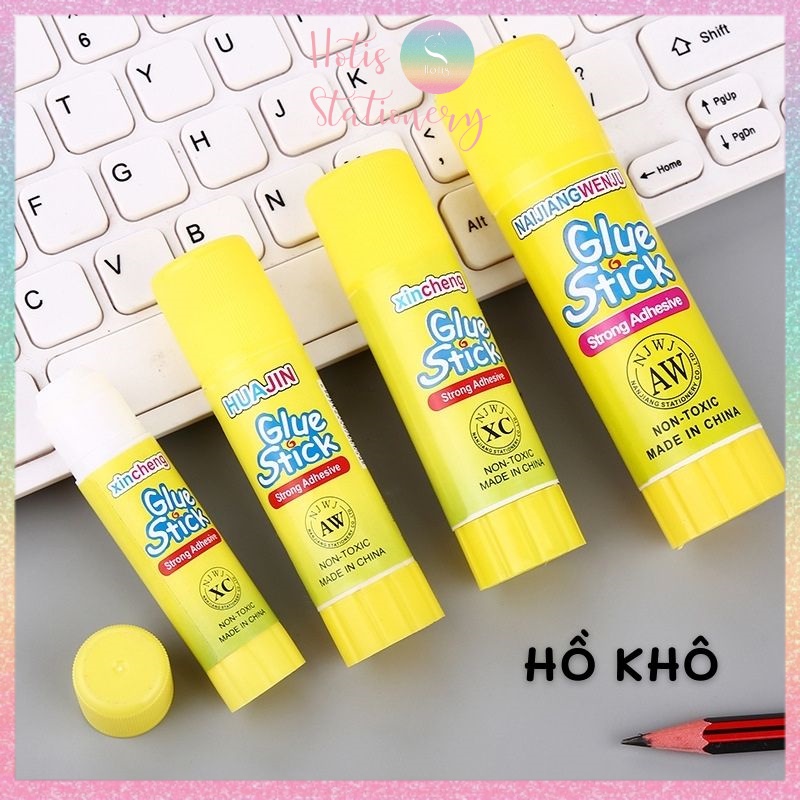 [HOTIS] Hồ khô dán giấy Glue Stick độ dính cao, tiện lợi - Chai lớn tiết kiệm hơn