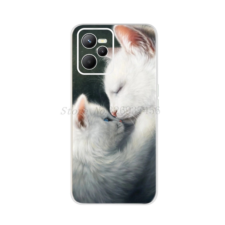 Ốp Điện Thoại TPU Mềm In Hình Bướm Hoạt Hình Cho OPPO Realme C35 2022 RealmeC35 RMX3511 C 35
