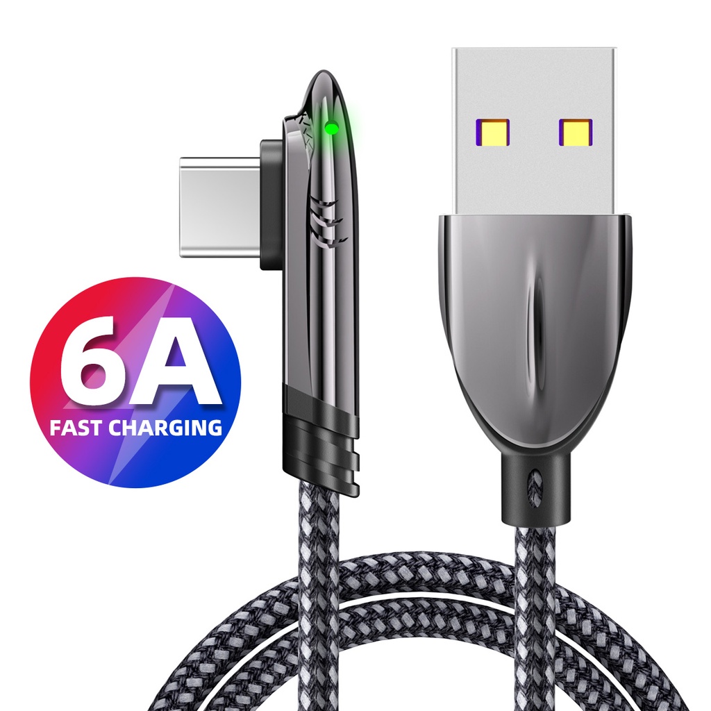 Dây Cáp Sạc Nhanh Fonken 66W 6A Cổng USB Type C