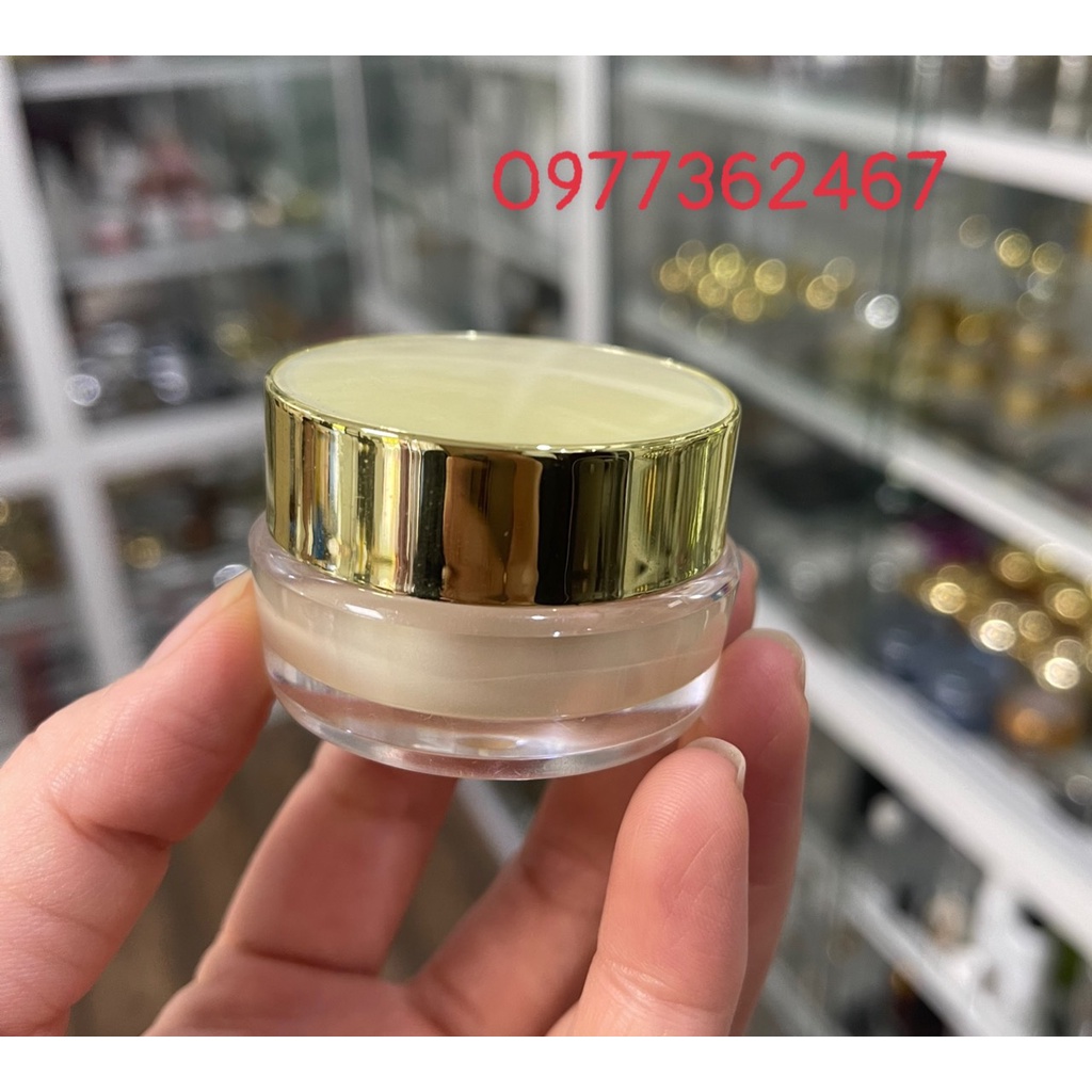 Chai lọ mỹ phẩm, vỏ hộp nhựa, hũ chiết mỹ phẩm HŨ TRÒN VÀNG, TRÒN TRẮNG 5ml, 10ml