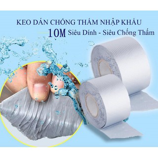 Băng keo chống thấm Butyl 10m