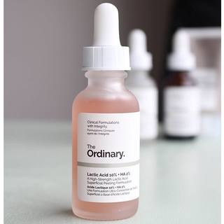 Serum Ordinary Lactic Acid 10% + HA 2% 30ml - Serum tẩy da chết, làm sạch da