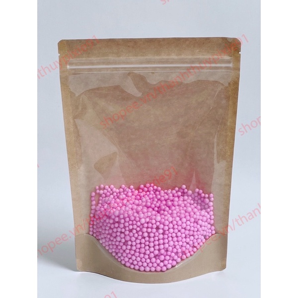 1KG Túi Zip Giấy - Túi giấy kraft craft đựng bánh kẹo - Túi đựng thực phẩm, túi zip giấy 1 mặt trong