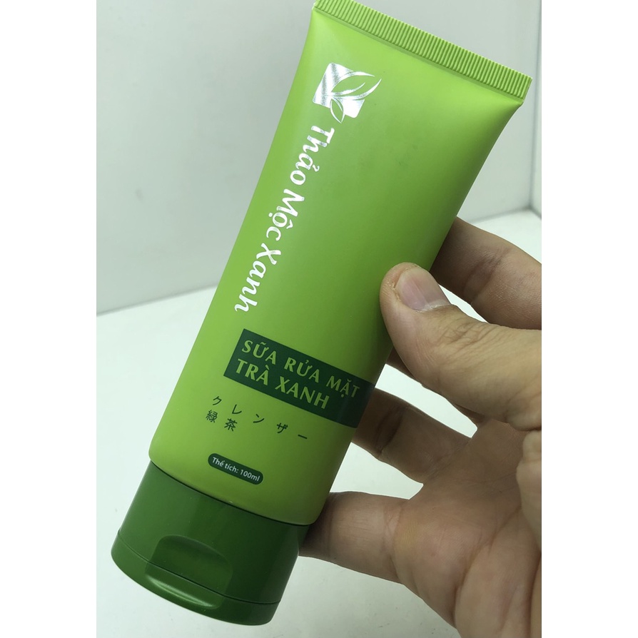 Sữa rửa mặt Thảo Mộc Xanh Gạo, Bơ, Trà Xanh 100ml