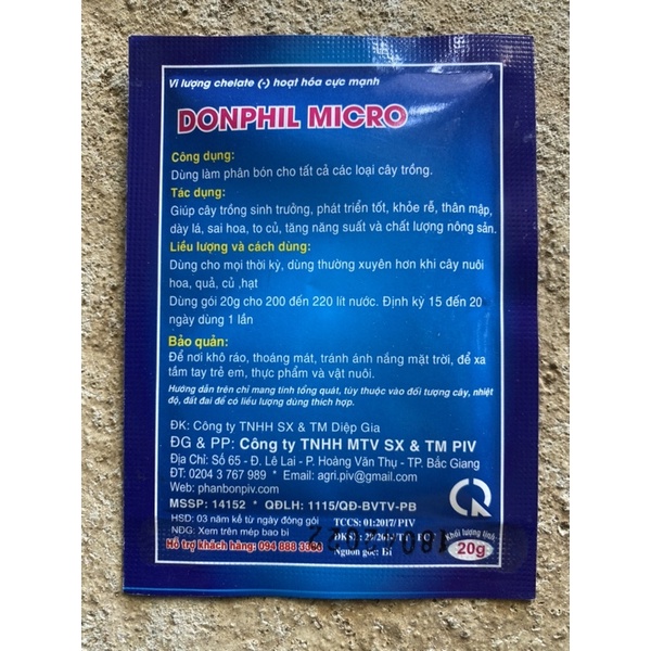 Combi donphil micro - gói 25gr