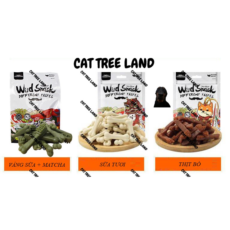 XƯƠNG GẶM CHO CHÓ VEGEBRAND DINH DƯỠNG 108G - SNACK ĂN VẶT, BÁNH THƯỞNG CHO CHÓ, THỨC ĂN CHÓ MÈO