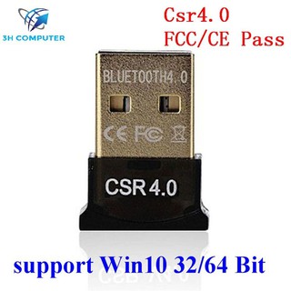 [Siêu rẻ] USB Bluetooth V4.0 kết nối bàn phím, chuột tay cầm chơi game, loa...dành cho PC, Laptop giá cực sốc