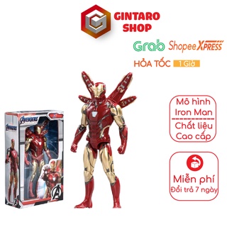 Mô hình nhân vật Iron Man marvel Mark 85 cao cấp, Mô hình Iron Man Mark 85 người sắt Gintaro Shop