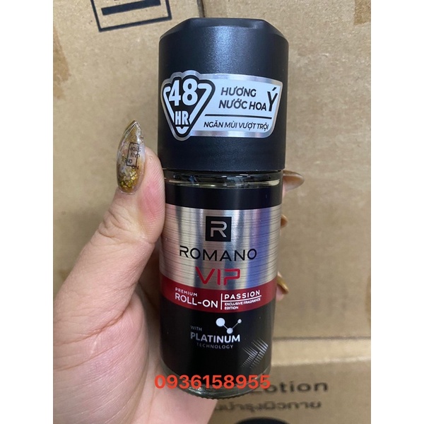 Lăn khử mùi cao cấp Romano Vip 50ml