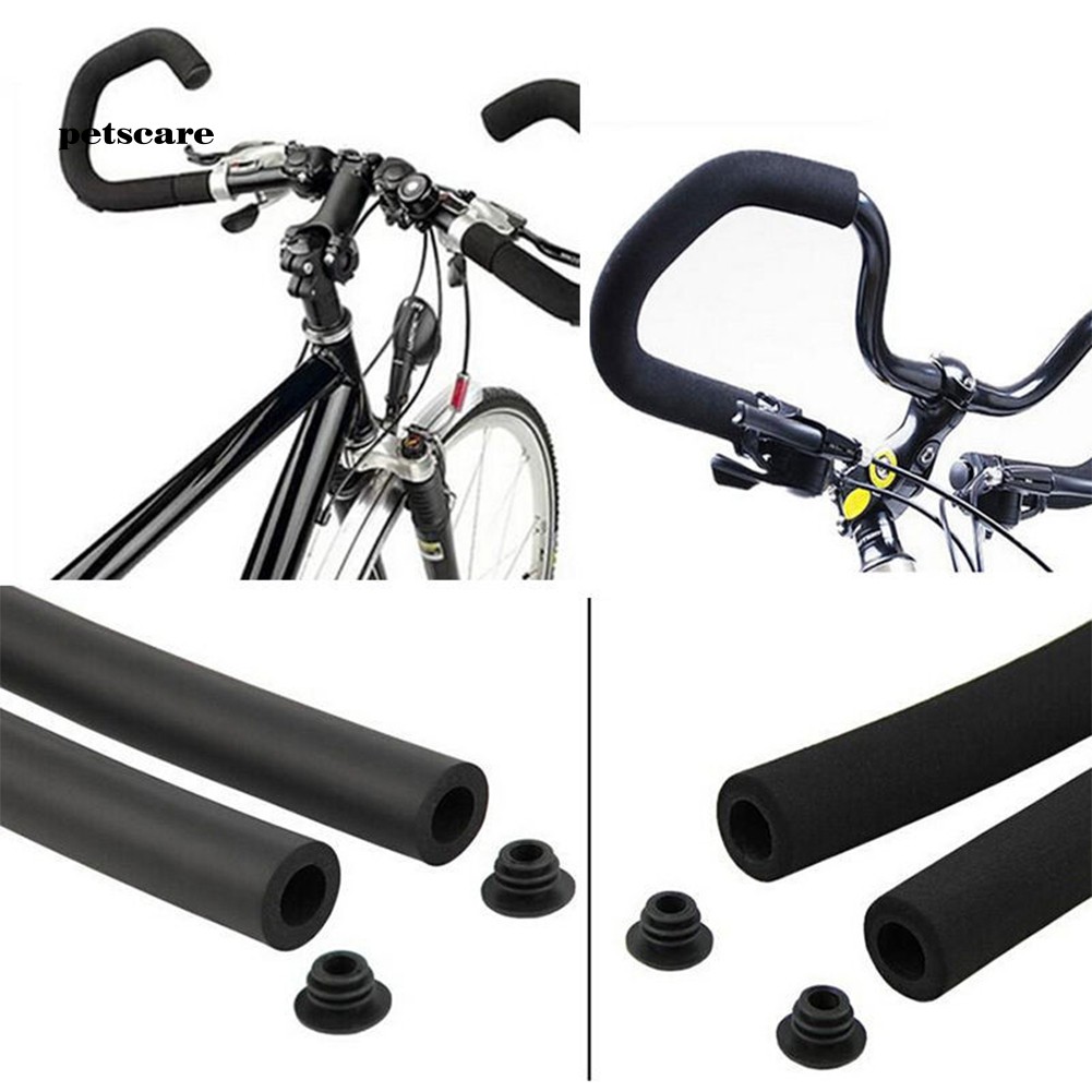 Bộ 2 vỏ xốp chống trượt gắn ghi đông xe đạp hình cánh bướm