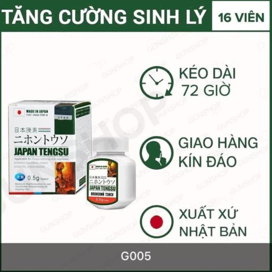 [che tên khi giao] Tengsu Japan Cao Cấp Nhật Bản 16viên [Chính Hãng]