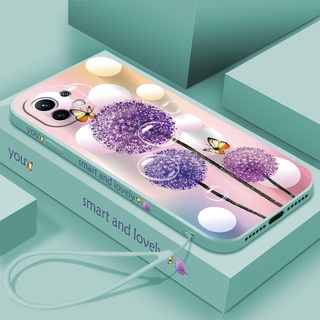 Ốp Điện Thoại Silicon Dẻo Họa Tiết Hoa Bồ Công Anh Cho Xiaomi 11 Lite 11T Pro mi 10T 10 Pro