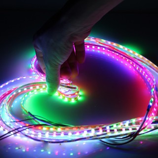 Đèn Led Dây Dán Xe Máy 12V (Nháy Đuổi, Chống Nước)- Led Dây Dán Máy Tính