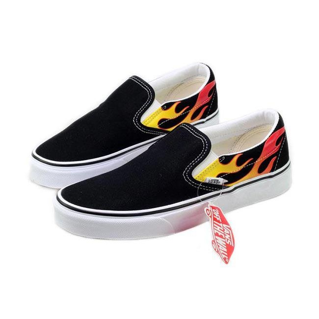 [Mã FAMALLT5 giảm 15% đơn 150k] Giày Vans UA Classic Slip-On Flame - VN0A38F7PHN