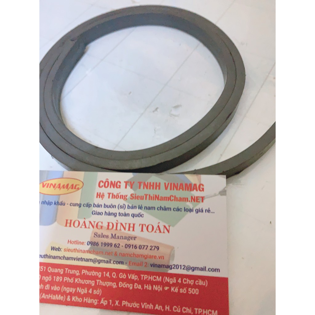 Nam châm dẻo 1m*1cm*5mm