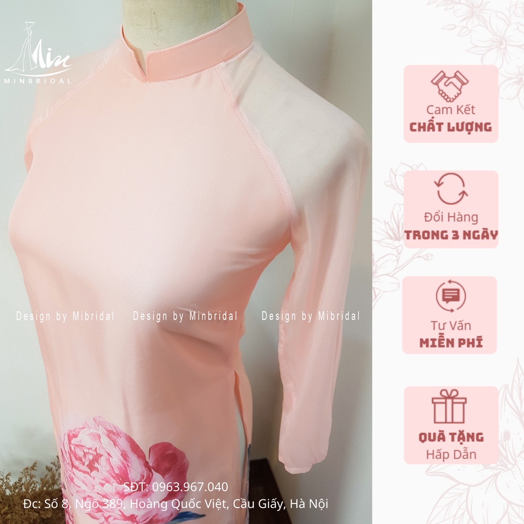 Áo dài chơi tết mà hồng lợt cực xinh cho phái đẹp | BigBuy360 - bigbuy360.vn
