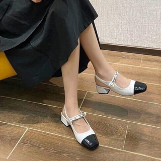 Sẵn giày hở gót  da bóg  bigsize 40 41 41 43 44