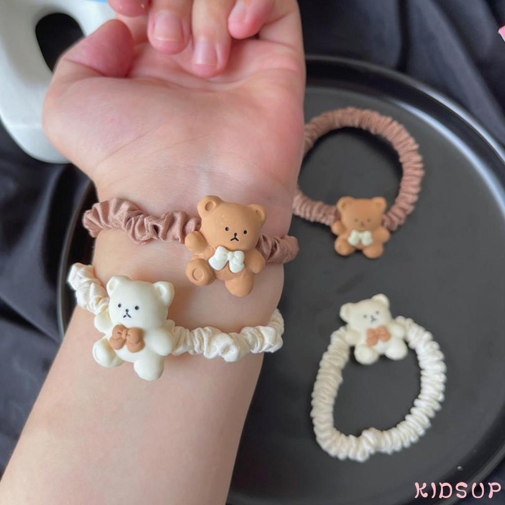 Dây buộc tóc hình gấu dễ thương cho bé gái