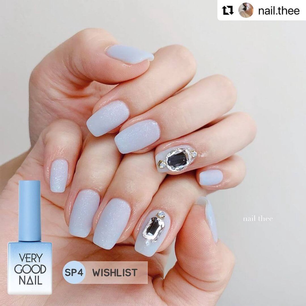 Very Good Nail Sơn Gel Thạch cao cấp Hàn quốc, Chọn màu Set Glow Pearl Collection, Chai lẻ 10ml