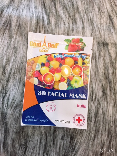 [ Combo 5 Gói Mặt Nạ ] Mặt Nạ Dưỡng Da Cao Cấp 3D Facial Mask