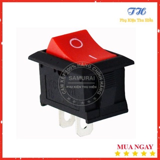 Công Tắc Hai Chân On Off Màu Đỏ