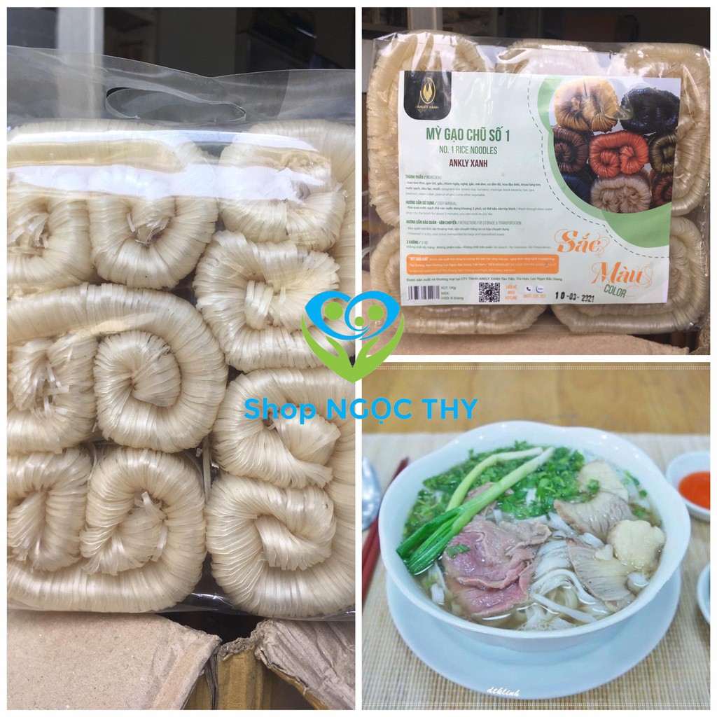 1KG mỳ gạo Chũ mì gạo Chũ Bắc Giang