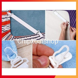 Kẹp chặn ga giường bộ 4 kẹp giữ drap giường cx