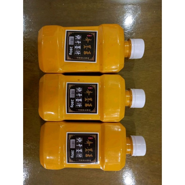 Mực vàng chai lớn 280g