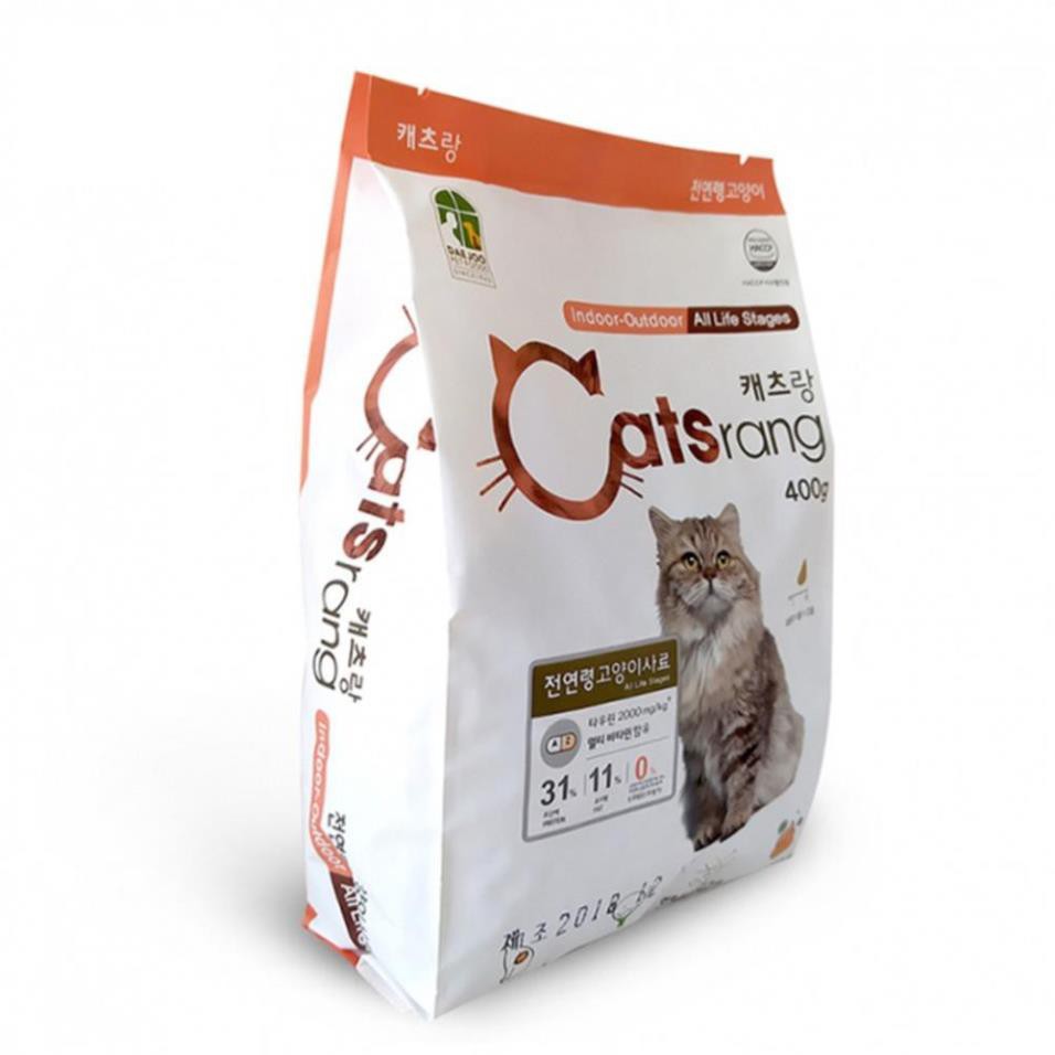 Thức ăn hạt cho mèo mọi lứa tuổi - Catsrang 400gr - Ruby Pet Shop