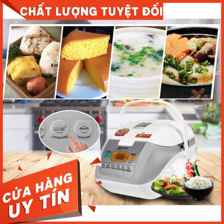 Nồi cơm điện tử Sharp 1.8 lít KS-COM18V