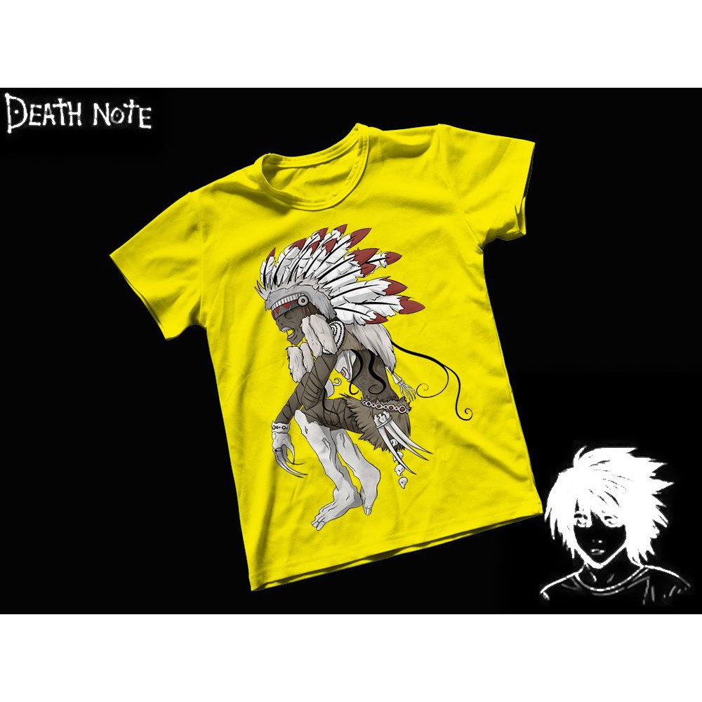 Áo thun Cotton Unisex - Anime - Death Note - Thần chết