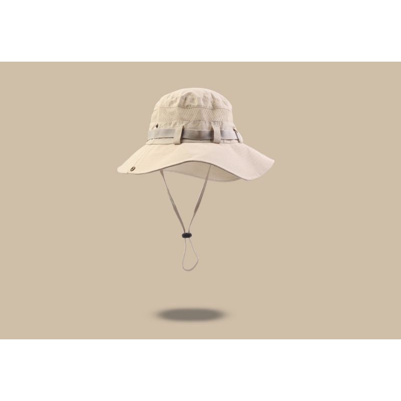 Mũ Tai Bèo Cao Bồi Phối Lưới Thoáng Mát