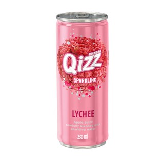 Lốc nước ép chabaa qizz vải ga 230g x 6 lon