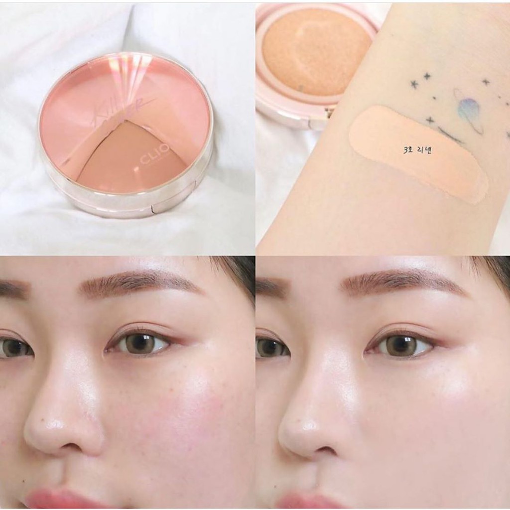 Phấn Nước Clio Kill Cover Glow Cushion SPF 50+, PA++++ | BigBuy360 - bigbuy360.vn