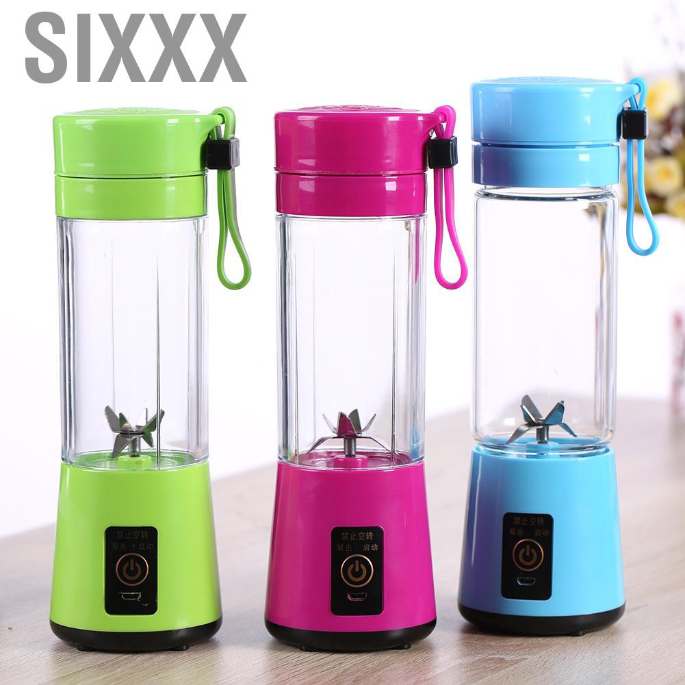 Máy Xay Sinh Tố 6 Lưỡi 400ml Đa Năng