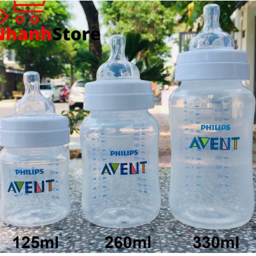 [Được Chọn Núm]BÌNH SỮA PHILIP AVENT 125ML, 260ML, 330ML