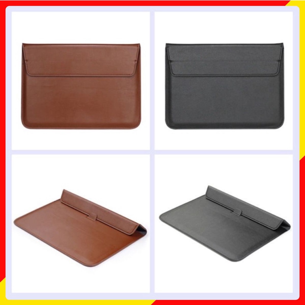 Bao da đựng iPad, Macbook, Laptop kèm đế kê máy tiện lợi, thời trang, chống trầy xước, bảo vệ máy