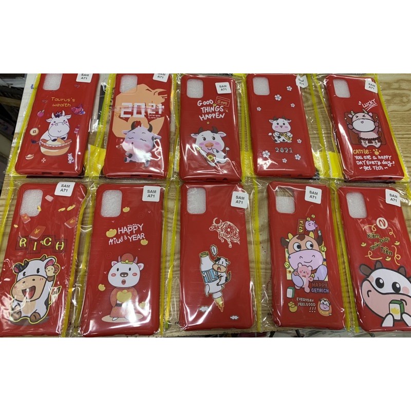 Ốp lưng Samsung A31, A51, A71, A50/A50S/A30S, M51, A70/A70S, A20S dẻo trâu Tết 2021