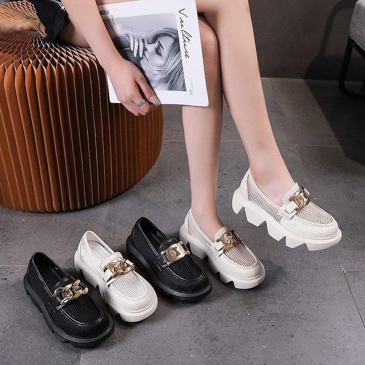 Giày Cao Gót Mũi Tròn Thiết Kế Thoáng Khí Hợp Thời Trang Cho Nữ | BigBuy360 - bigbuy360.vn