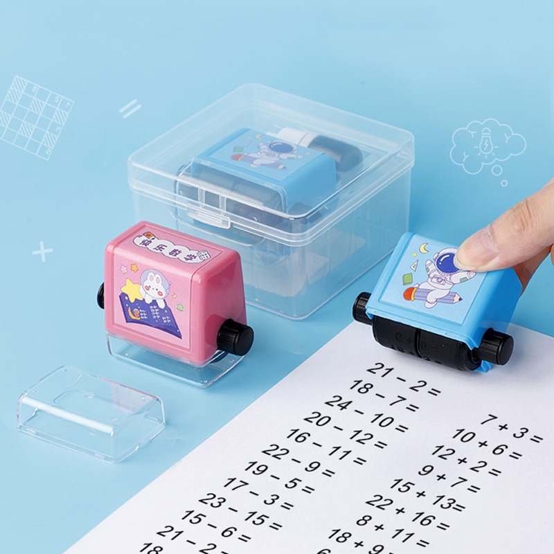 Dụng Cụ Dạy Học Gồm Con Dấu Và Cột Niêm Phong Đa Năng Cho Học Sinh