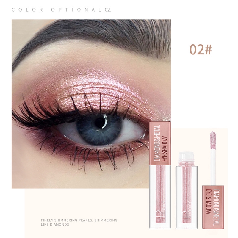 Phấn mắt nhũ dạng nước Pudaier có 12 màu tùy chọn 23g