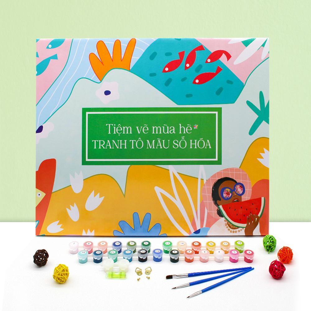✅Tranh số hóa Phật 07 đã căng khung 40x50cm
