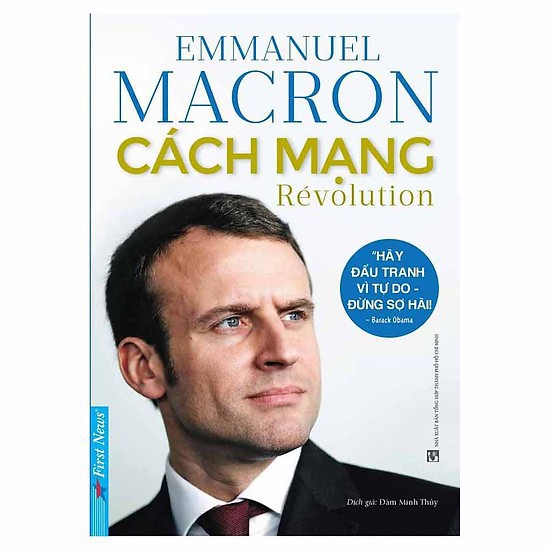 Sách - Emmanuel Macron - Cách Mạng - First News