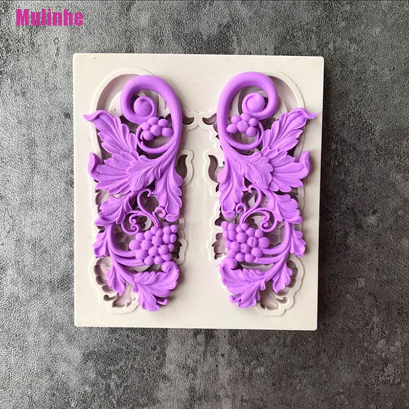 Khuôn Silicone Làm Bánh DIY Phong Cách Vintage Tiện Lợi