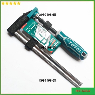 Cảo kẹp gỗ chữ f dài 150-250mm total ingco thép cr-v cứng chắc chống cong vênh 1234
