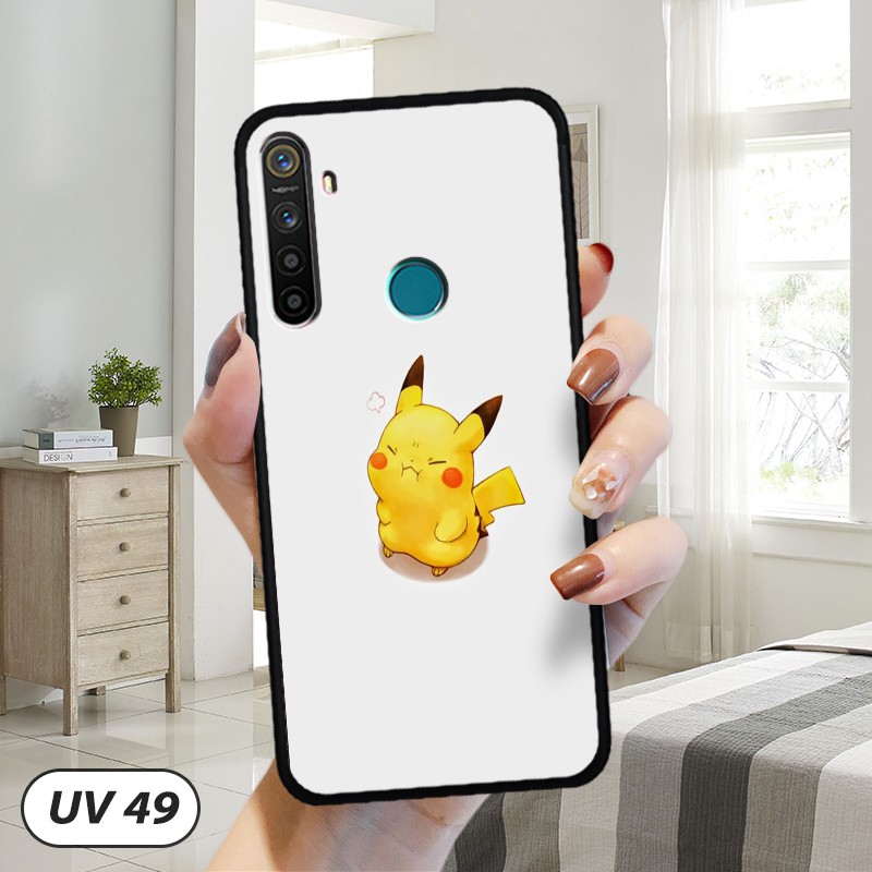 Ốp lưng Realme 5 Pro - lưng nhám viền dẻo